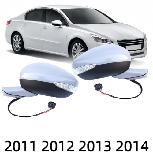 Rétroviseur d'aile droite Peugeot 508 pour réparation portière 2012