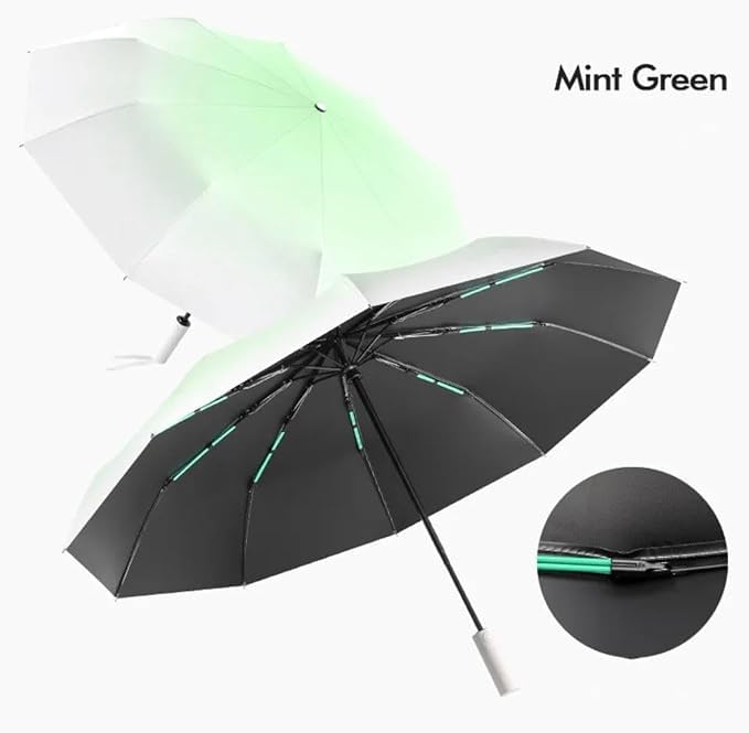 Image of HomeCloud Magic Umbrella Windproof, Sunproof & Rainproof with Sturdy Steel Shaft & Wrist Straps | Secret Blossoms Occur with Water Magic Print | Easy to Hold & Carry | Umbrella for Women, Men & Kids