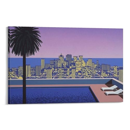 Hiroshi-Nagai i䔎̉ (13) N[ |X^[ ǃA[g LoX  A[gpl ItBX Ԃ牺 ŉ Mtg20x30inch(50x75cm)