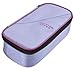 Five Star Pencil Pouch, Pen Case, High-Capacity Zipper Pouch, Storage Organizer for School Supplies Earbuds Chargers Cables Makeup, Lilac/Berry (500211F-ECM)