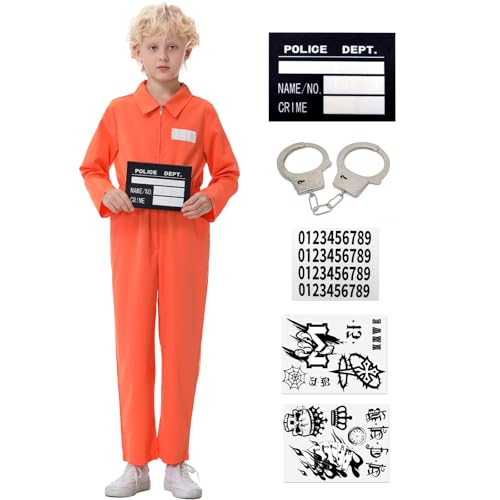 Disfraz de Prisionero para Niños 130cm