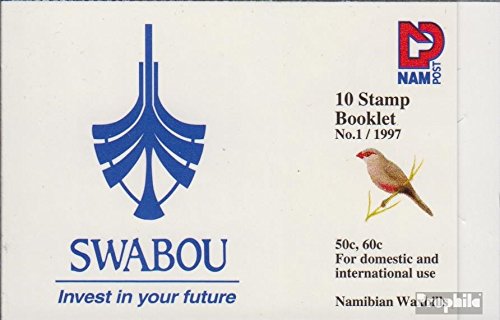Prophila Collection Namibia - Southwest Michel.-No..: 833-834MH (Completa Edizione) 1997 Francobolli: Uccelli (Francobolli per i Collezionisti) Uccelli