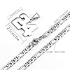 HIJONES Men's Stainless Steel Basketball Soccer Baseball Team Number Pendant Chunky Chain Sport Necklace Silver Number 67 #3