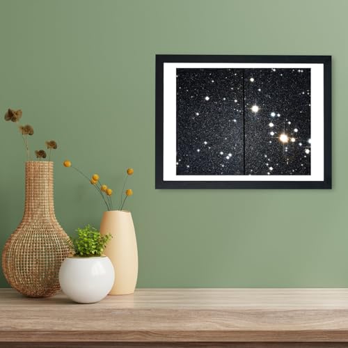 Télescope Hubble Cassiopeia Nain affiche encadrée Spiffing Prints cadeau idéal