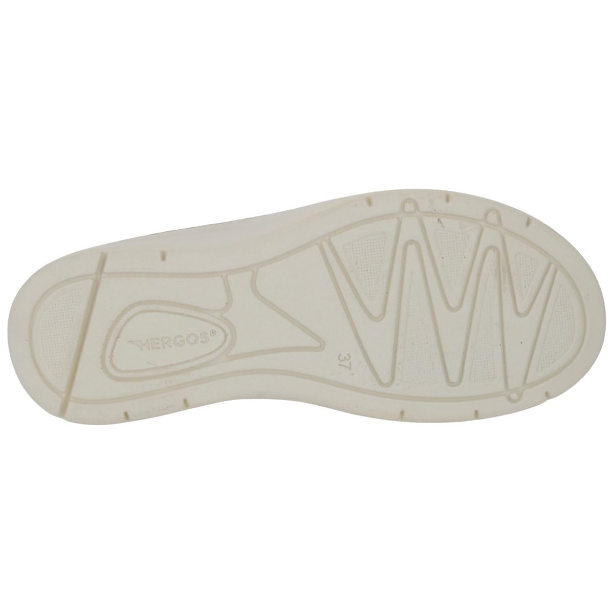 Hergos H5801 - Sandalo donna in pelle morbidssima e tessuto elasticizzato a doppia fascia con plantare estraibile - Carmen/Griselast Beige