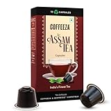 Coffeeza Assam Tea Capsules – Authentic Assam Black Tea, Rich & Malty | Compatible with Nespresso® Original line Coffe pod Machines | Pack of 1 (10 Capsules)