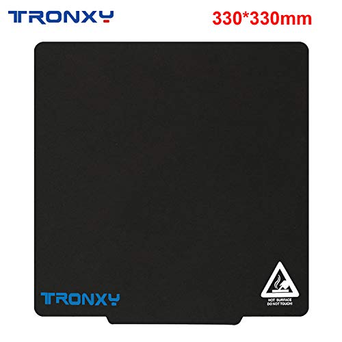 Entweg-Magnetischer Aufkleber, Magnetic Build Oberflächenplatte Sticker Pad Ultra-Flexible Abnehmbare 220 * 220 mm Kompatibel mit 220 mm 3D-Drucker Hotbed Heizung Cover