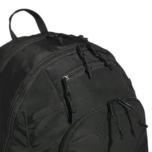Image of adidas Defender 5 Backpack for Sports, Gym, School and Travel, 33L, Black /White, OSFA