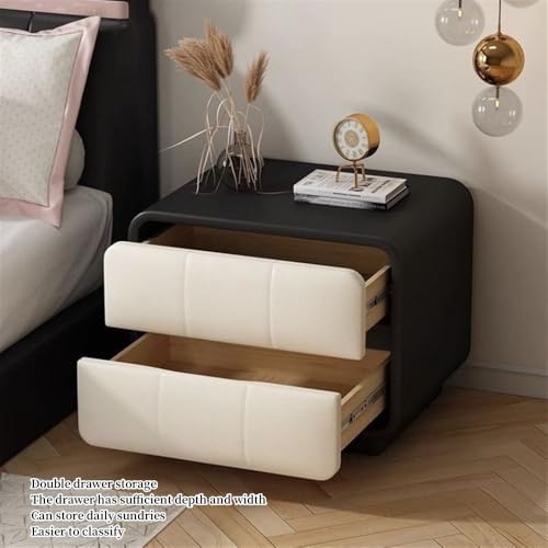 Table de chevet en bois massif moderne marron pour meuble d'appoint