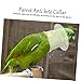 BESPORTBLE Parrot Bite Collar for Severe Plucking Acrylic Neckband for Macaw Restraining Neck Protector for Bird Prevention