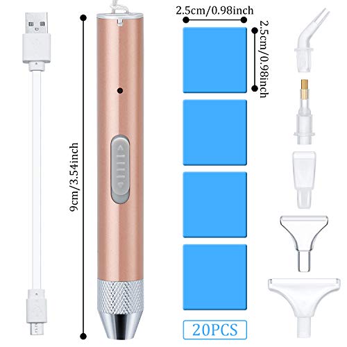 image for Maitys Diamond Painting Pen Point Drill Pen with Light 5D DIY Diamond 