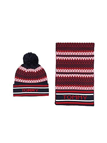 Écharpe et chapeau Tommy Hilfiger homme pour affronter le froid en ville