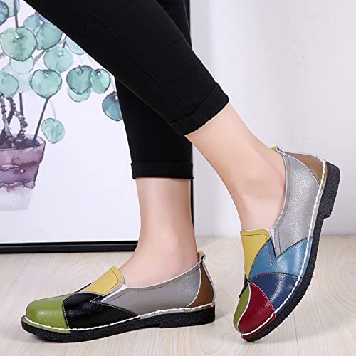 Mocasines de cuero para pies anchos: zapatos ortopédicos cómodos y ligeros 7