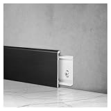 Photo Gallery zjkxjh battiscopa battiscopa in acciaio inox alto 3, 4, 5, 6, 8, 10, 12, 15 cm, modanatura per battiscopa da parete per soggiorno, camera da letto(black,h-10cm/3.9in) Photo Gallery zjkxjh battiscopa battiscopa in acciaio inox alto 3, 4, 5, 6, 8, 10, 12, 15 cm, modanatura per battiscopa da parete per soggiorno, camera da letto(black,h-10cm/3.9in)
