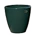Produktbild Hentschke Keramik Pflanztopf/Pflanzkübel frostsicher Ø 25 x 25 cm, Oliv grün, 029.025.68 Blumenkübel für Draußen + Innen - Made in Germany