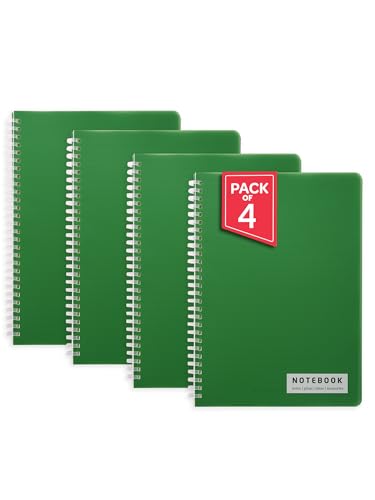 Image of DOODLE B5 Soft Ring Spiral Notebook (Pack of 4) | 160 Pages, 80 GSM Paper | College & Office Notebook for Writing, Journaling, Planning & Notes