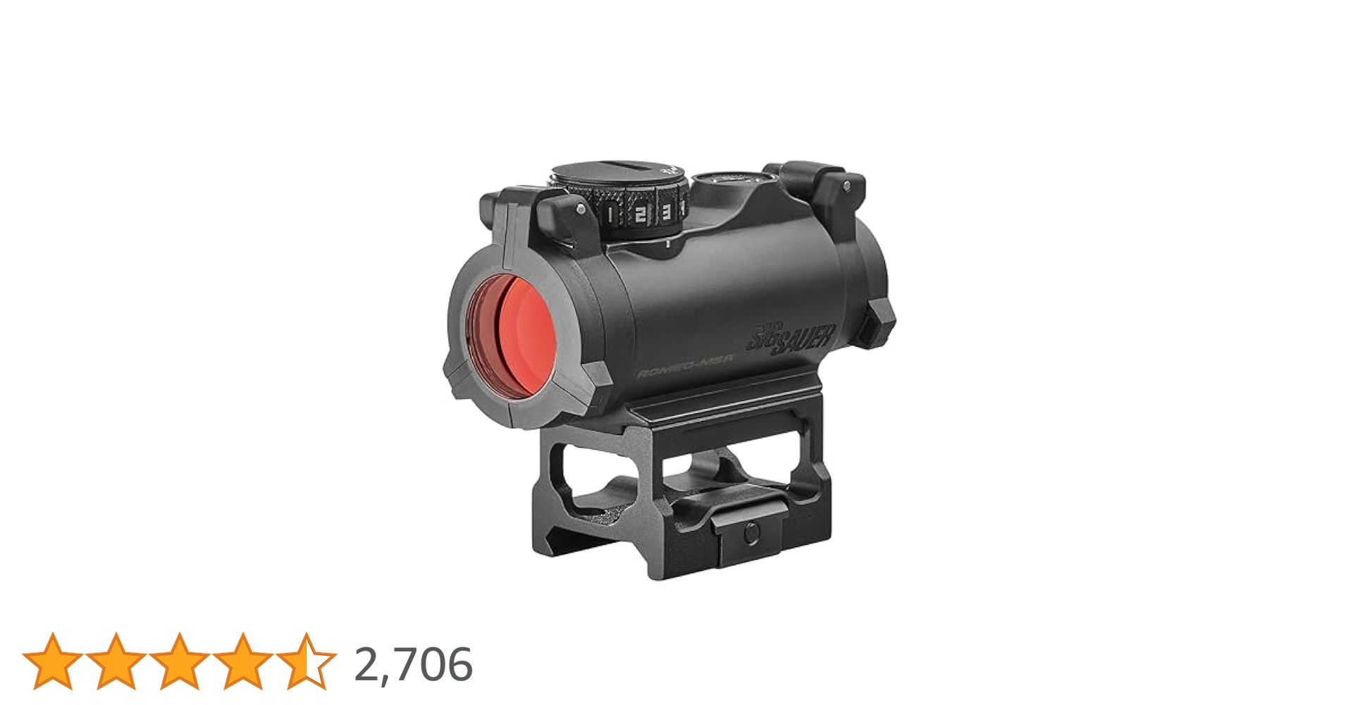 SIG SAUER ROMEO-MSR ダットサイト、(レティクル): レッド Amazon.co.jp: [SIG SAUER][国内正規品] ROMEO-MSR ダットサイト
