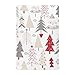 CEBUGI Stretchy Crib Sheet for Baby Boy Girl,Cute Christmas Trees Portable Mini Fitted Pack N Play Playard Sheet for Neutral,Ultra Soft Material,Full Standard Toddler Mattresses,S
