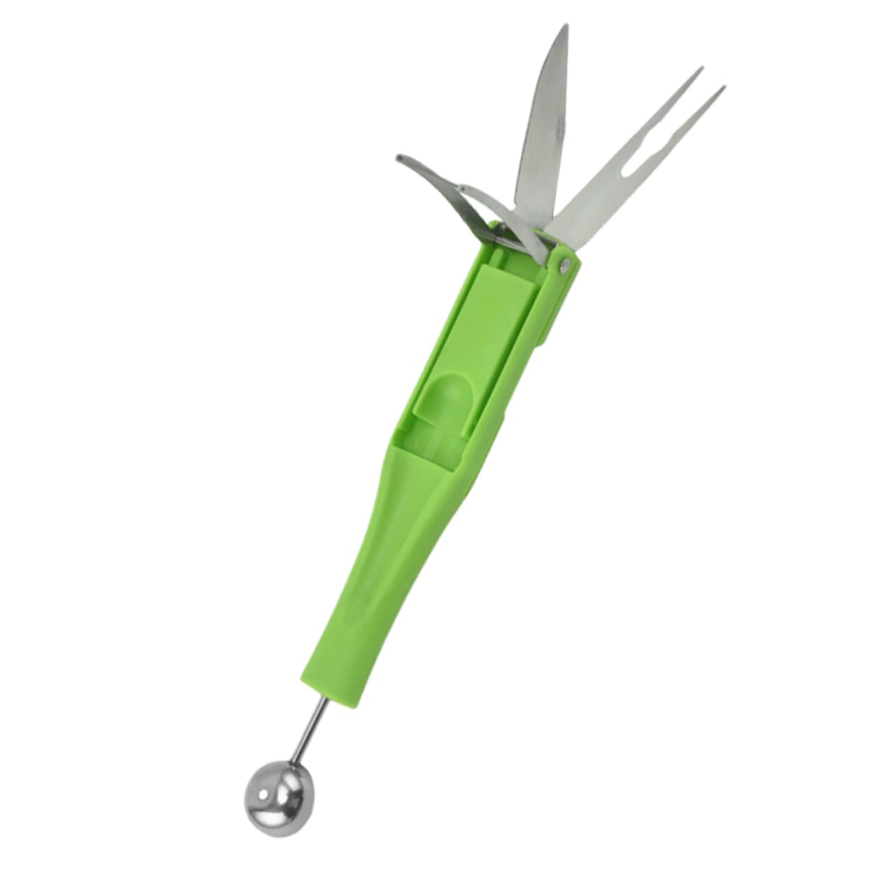 OUNONA 3piezas Cuchara De Melón Profesional De Acero Inoxidable Cortadora De Sandía y Helado Herramienta Multiusos Para Cocinas Para Fiestas y Reuniones