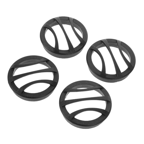 Cabilock 4pcs Car Audio Speaker Grill Cover Dustproof Tweeter Mesh Guard Durable Plastic Protective Mesh for Various Automotive Audio Systems Easy Installation