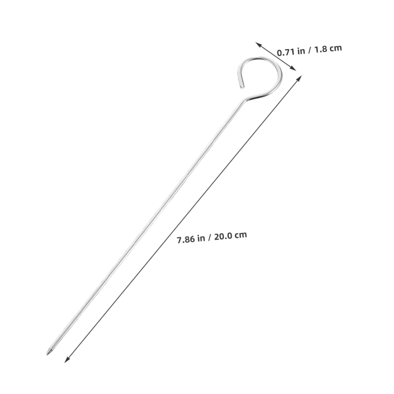 OSALADI DIY Candle Wick Holder Pcs Iron Wick Positioning Pins for Candle Making