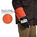 KLEIN TOOLS 60912 TIG Welding Gloves, Large, Full Grain Cowhide Leather Palm, Flame-Resistant Cotton Lined Cuff, Kevlar Aramid Stitching, Heat Resistant Wide Cuff Protection