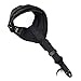 Archery Compound Bow Release Aid Trigger Caliper Shooting Camo/Black Design - Adjustable Black Wrist Strap (Pack of 1)