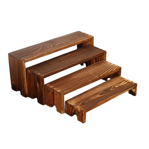 Elevador de madera | Soporte de exhibición de postres, estantes...