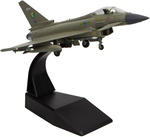Modelos de vuelo alto Eurofighter Typhoon F2 1100 modelo de aviones fundido a troquel