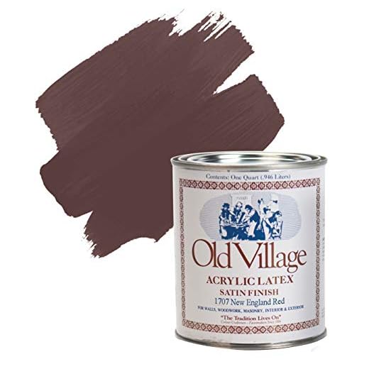 Old Village New England Red Acrylic Paint