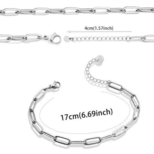 MAOFAED Greek God and Goddess Paperclip Bracelet, Greece Mytholgoy Gift, Book Lover Gifts(camp halflink)2