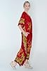 Miss Lavish London Kaftan Dresses for Women Plus Size Long Batwing Sleeve Caftans, V Neck Moo Moo Printed Beach Cover Up Maxi Beach Dress, Bathing Suit Cover-Up Loungewear #4