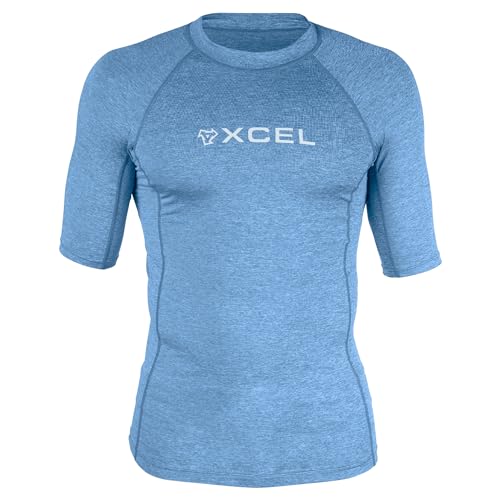 Image of XCEL Girls Premium Stretch Short Sleeve Performance Fit Rashguard