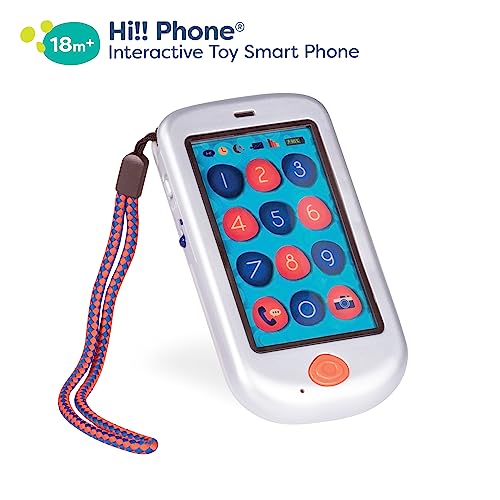B. Toys BX1697Z Hi!! Phone - Silver- Pretend Play Smartphone thumb #3