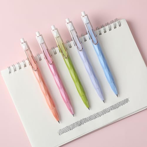 Bolígrafos gel retráctiles Mr. Pen, pack de 5, tinta negra miniatura 6