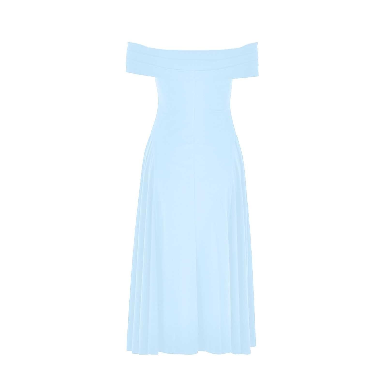 Générique Robe Bustier Femme élégante Dos avec col Droit pour Sortie Occasion décontractée