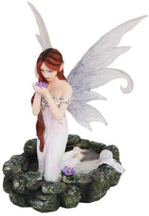 Figura Decorativa Princesa de Agua Blanca miniatura 2