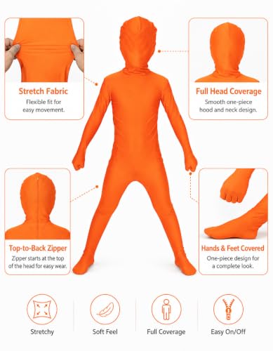 Disfraz de cuerpo entero animal para niños 6-16 años miniatura 3
