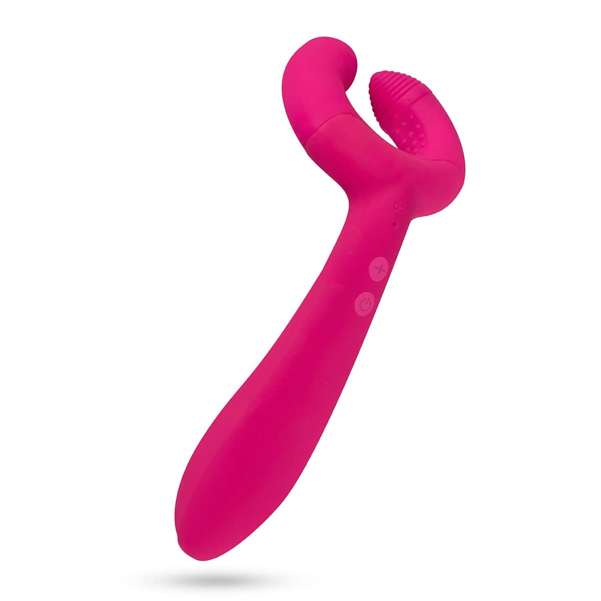 Teazers Vibratore in silicone triplo paio di vibratori per voi clitoride e punto G, silenzioso, stimolatore anale prostatico con 7 frequenza di vibrazione