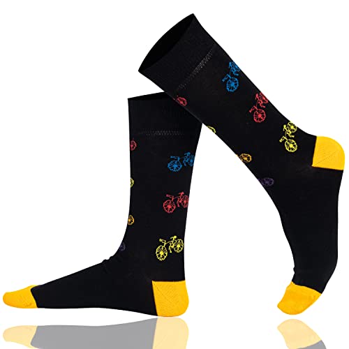 Mysocks Calzini unisex alla caviglia Bicicletta nera