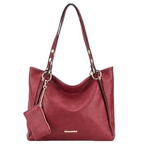 Montana West Tote Bag for Women Purses and Handbags Shoulder Bag with Removable Coin Pouch
