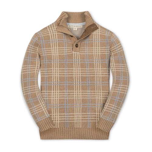 Image of Hope & Henry Men's Half Zip Pullover Sweater