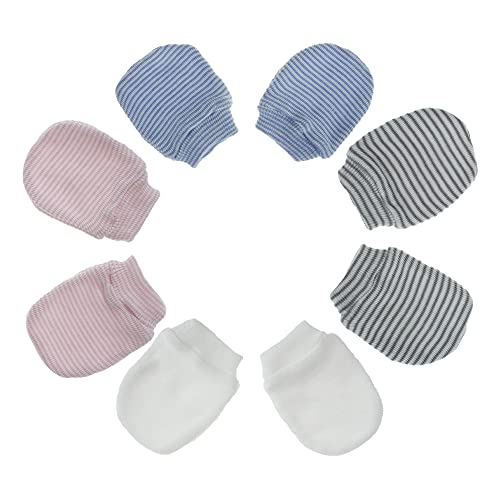 huahuajia Manoplas Bebe Recien Nacido Guantes Bebé Recién Nacido Scratch La Mano del bebé Cubierta de No-Cero Bebé Mitones recién Nacido Scratch b