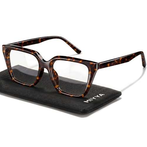 Image of miyya Blue Light Glasses for Women - Oversized UV & Blue Light Blocker Chunky Frames, Stylish Eyewear Access