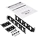 Tripp Lite Vertical 0U PDU Installation Bracket for Server Racks Enclosures, 2-Post & 4-Post Rack Compatible, Sturdy Steel Construction, 5-Year Warranty (SRPDU4PHDBRKT)