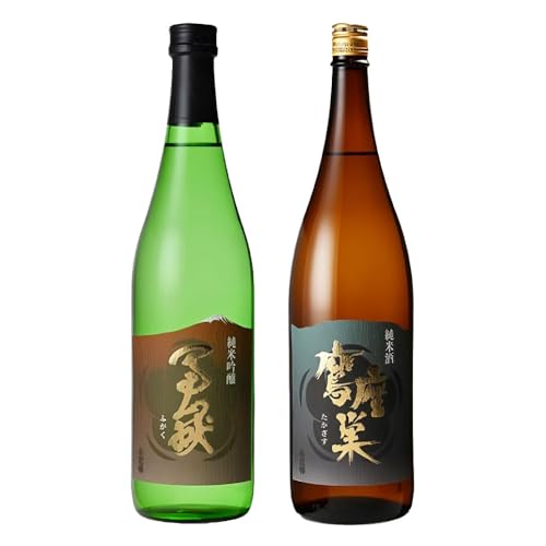 冨嶽・鷹座巣 セット ( 純米酒 「 鷹座巣 」 ・ 純米吟醸 「 富嶽 」 /各1本 ) 計2本 日本酒 酒 sake 玉栄 美山錦 精米歩留60%% 国産 常温