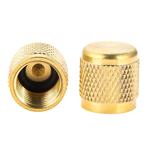 Mtsooning R410A Valve Core Remover Installer Tool with 5v1 Valve Cores and Double Head Valve Core Remover, 45° R134A Shut Valve Adapter Fits for HVAC R12 R22 R502 Charging Hoses AC Refrigerant Tools - Thumbnail 7