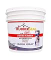 Rubberseal Liquid Rubber Waterproofing and Protective Coating - 1 Gallon, Dark Gray