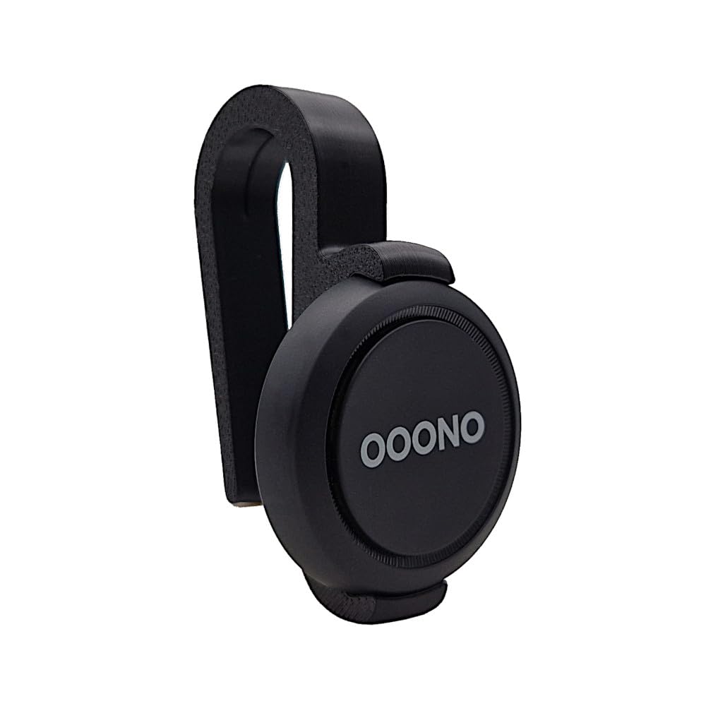 Kstar Halterung für OOONO NO1 CO-Driver, zur Befestigung an der Sonnenblende, extra Stabiler Halter aus UV- und hitzebeständigem Material, robust und langlebig. Made in Germany