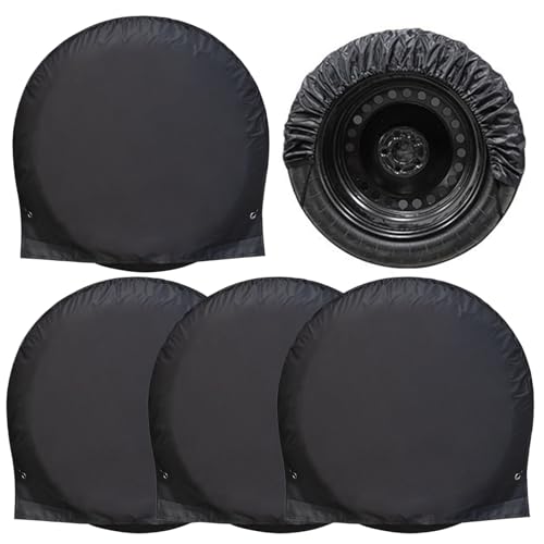 Reifenabdeckung - Anhängerradschild, RV -Reifenschutz | Hochleistungs-Sun Guard-Set, Elastische Riemenreifenpackungen Für Langfristige Parkplätze Im Freien Für LKW- Und Fahrzeugwartung